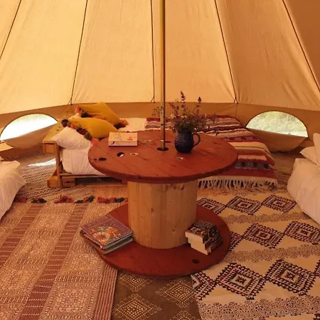 Infinite Sun Glamping Bell Tent - The Family Zone Thirsk
